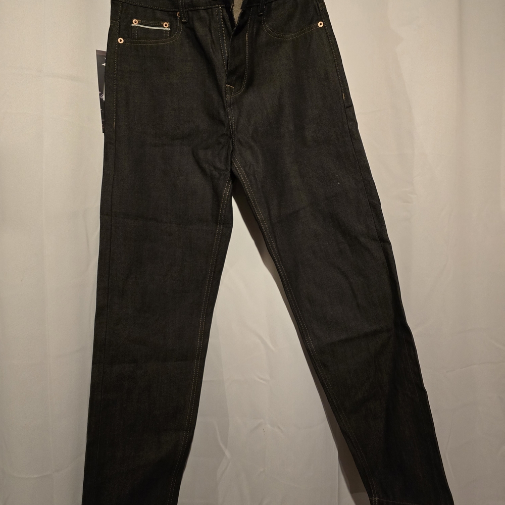 Classic Black Straight Men's Jeans